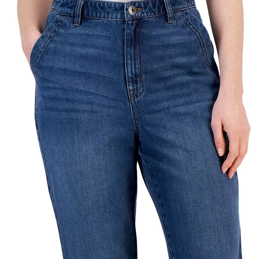 Style & Co denim high rise jogger